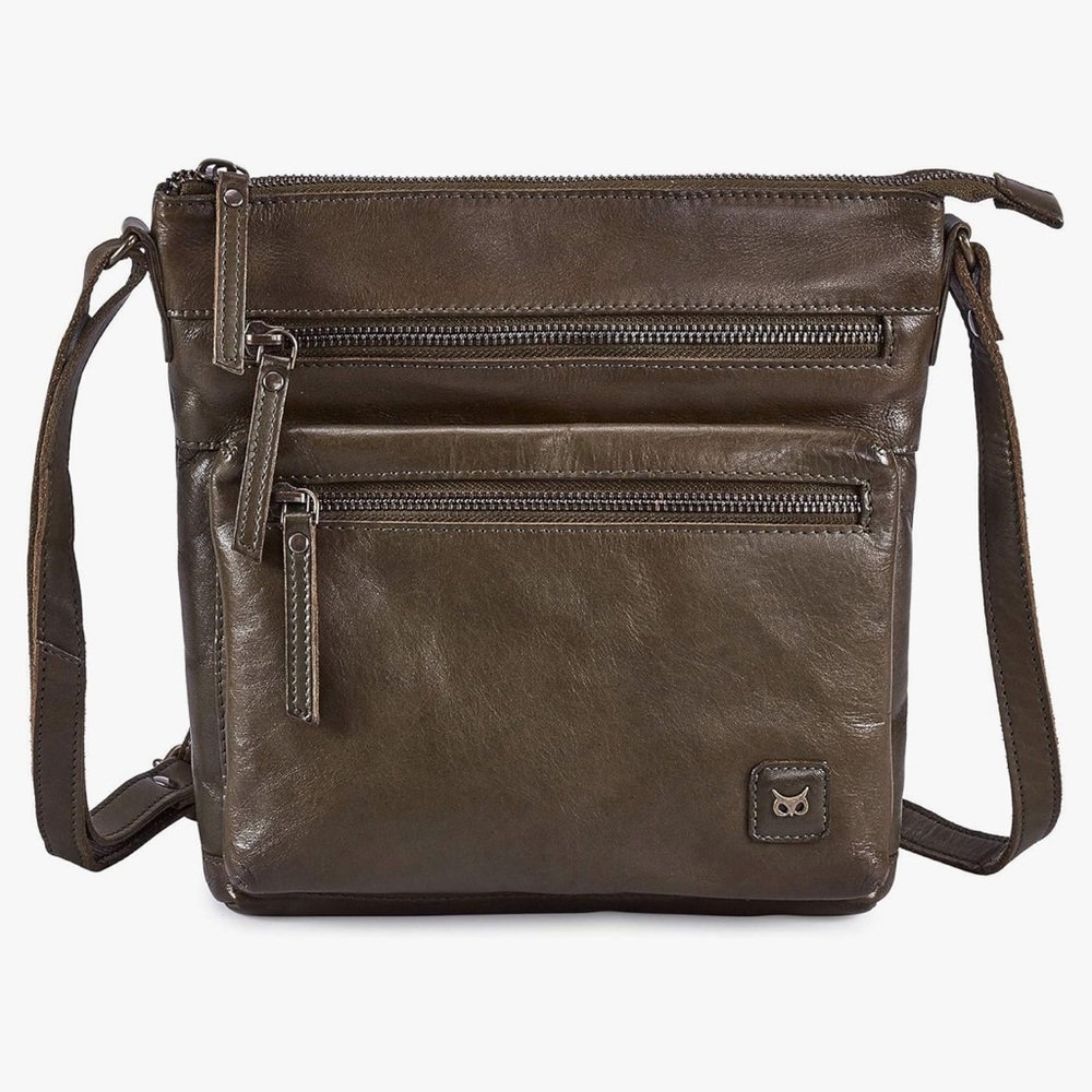 Wise Owl Leather Crossbody